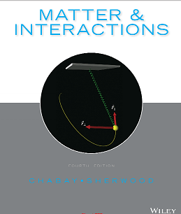 Matter and Interactions 4th Edition pdf
